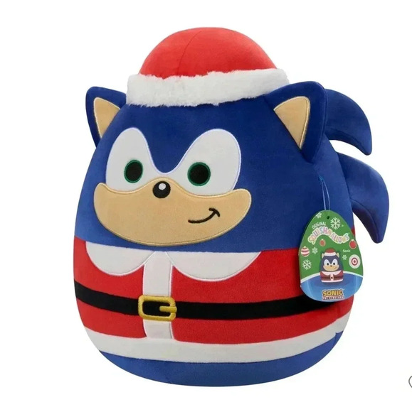 Sonic the Hedgehog Santa Plush - Picture 4 of 7
